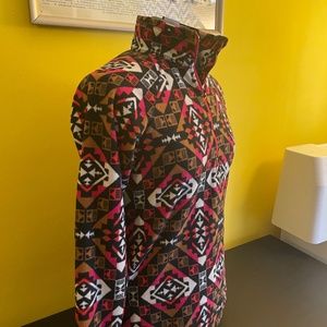 Eddie Bauer graphic print fleece